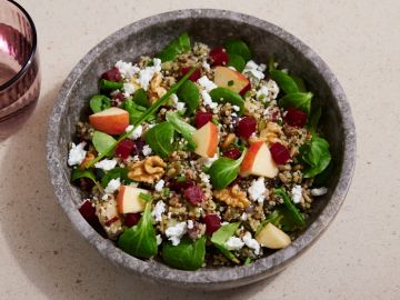 LA QUINOA BETTERAVE ET FETA