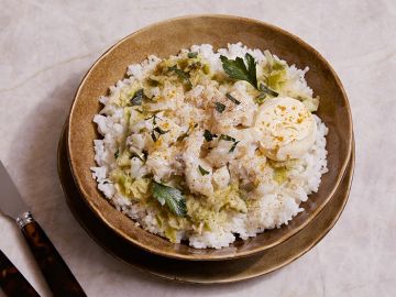 CABILLAUD ET FONDUE DE POIREAUX