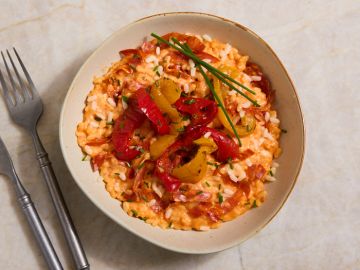 RISOTTO CHORIZO ET POIVRON