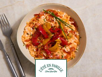 RISOTTO CHORIZO ET POIVRON