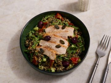 LA POULET QUINOA ET ROQUETTE