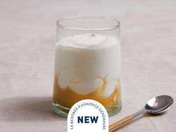FROMAGE BLANC COMPOTE DE POMME