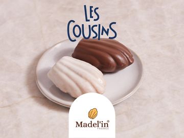 DUO DE MADELEINES CHOCOLAT VANILLE