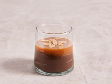 MINI CREME CHOCOLAT, CARAMEL ET CACAHUETES