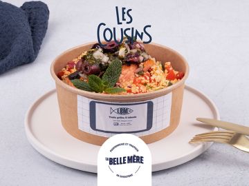 TRUITE GRILLEE ET TABOULE 