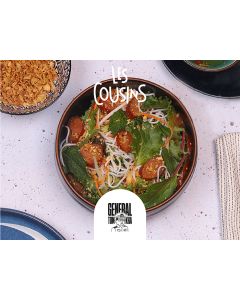 SALADE DE VERMICELLES AUX SAUCISSES LAOTIENNES