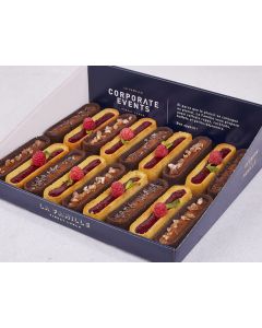 COFFRET FINANCIER CHOCOLAT CARAMEL - FRAMBOISE PISTACHE
