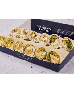 COFFRET WRAP POULET CURRY - CHEVRE MIEL X12