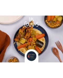 COUSCOUS BROCHETTE POULET
