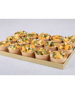 PETIT PLATEAU VERRINE MELON CONCOMBRE