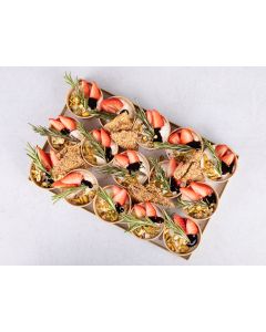 PETIT PLATEAU VERRINES STRACCIATELLA FRAISE X15