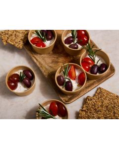 LES VERRINES STRACCIATELLA TOMATE OLIVES X15