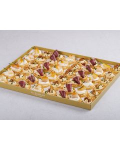PLATEAU BLINIS MAGRET - HADDOCK FUME - NOIX