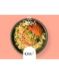 TOMATE FARCIE VEGETALE RIZ PARFUME