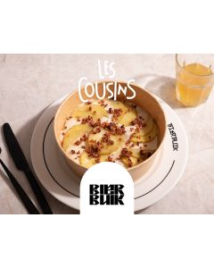 POMMES DE TERRE FUMEES, LARD ET TOME DE RAOUL