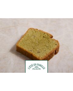 CAKE THÉ MATCHA ET AMANDES