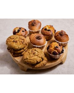 LE COFFRET DE COOKIES PISTACHE ET MUFFINS X13