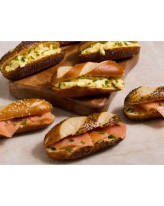 LES MORICETTES SAUMON - OEUF MIMOSA X20