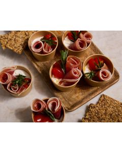 LES VERRINES STRACCIATELLA JAMBON X15