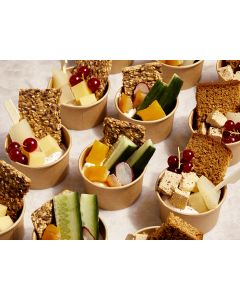 LES GRAZING CUPS BEAUFORT - FOIE GRAS - HADDOCK FUME X30