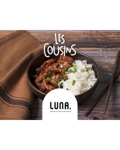 PORC AU CARAMEL  RIZ BLANC 