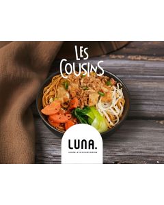 POULET TORIKATSU , NOUILLES