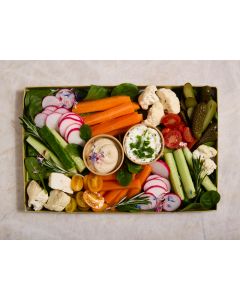 LA PLANCHE DE CRUDITES DECOUPEES