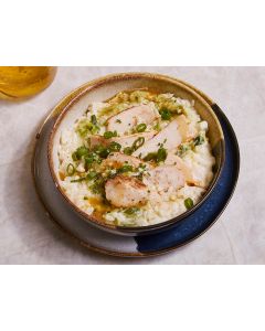 RISOTTO POULET POIREAUX