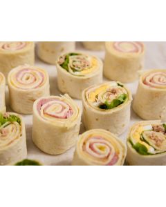PLATEAU MINI WRAP JAMBON COMTE THON MAYONNAISE X36