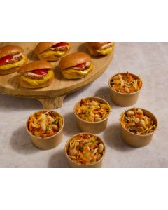 LE MIX VERRINES PETITE THAI, BRIOCHE POULET CURRY X36