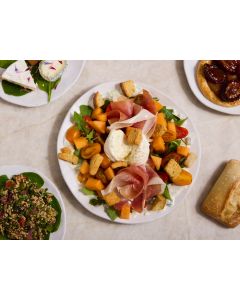 LE TOMATE JAMBON CRU ET MOZZARELLA