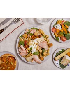 LE PATE PESTO DE PISTACHE STRACCIATELLA & MORTADELLE