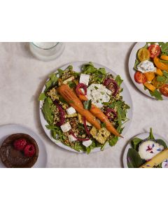 LE QUINOA TZATZIKI ET LEGUMES ROTIS