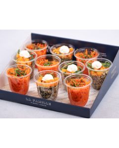 COFFRET MINI SALADES CAROTTE QUINOA BUTTERNUT 