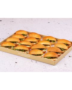 PETIT PLATEAU MINI BRIOCHE COMTE CONFITURE CERISE